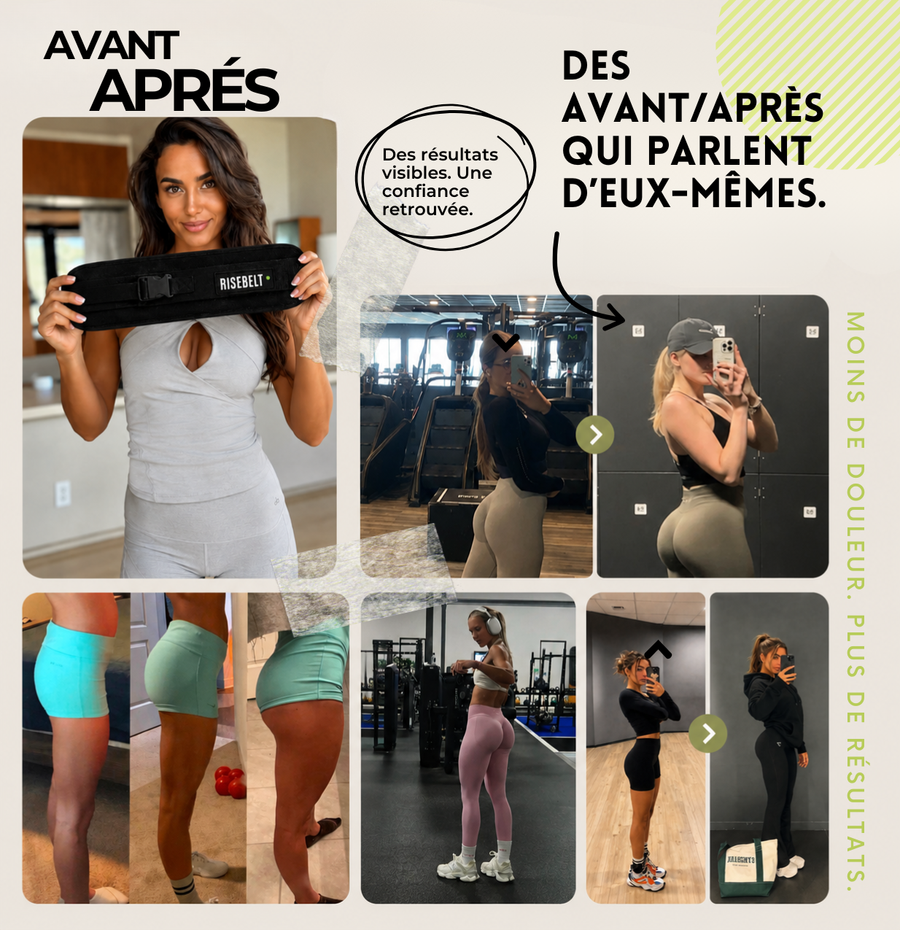 RISEBELT Ceinture Hip Thrust